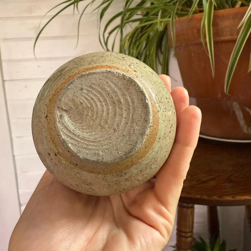Studio art pottery Speckled Vase